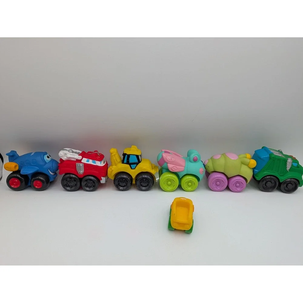 Playskool Tonka Wheel Pals Chuck Friends Toy Vehicle Lot of 8